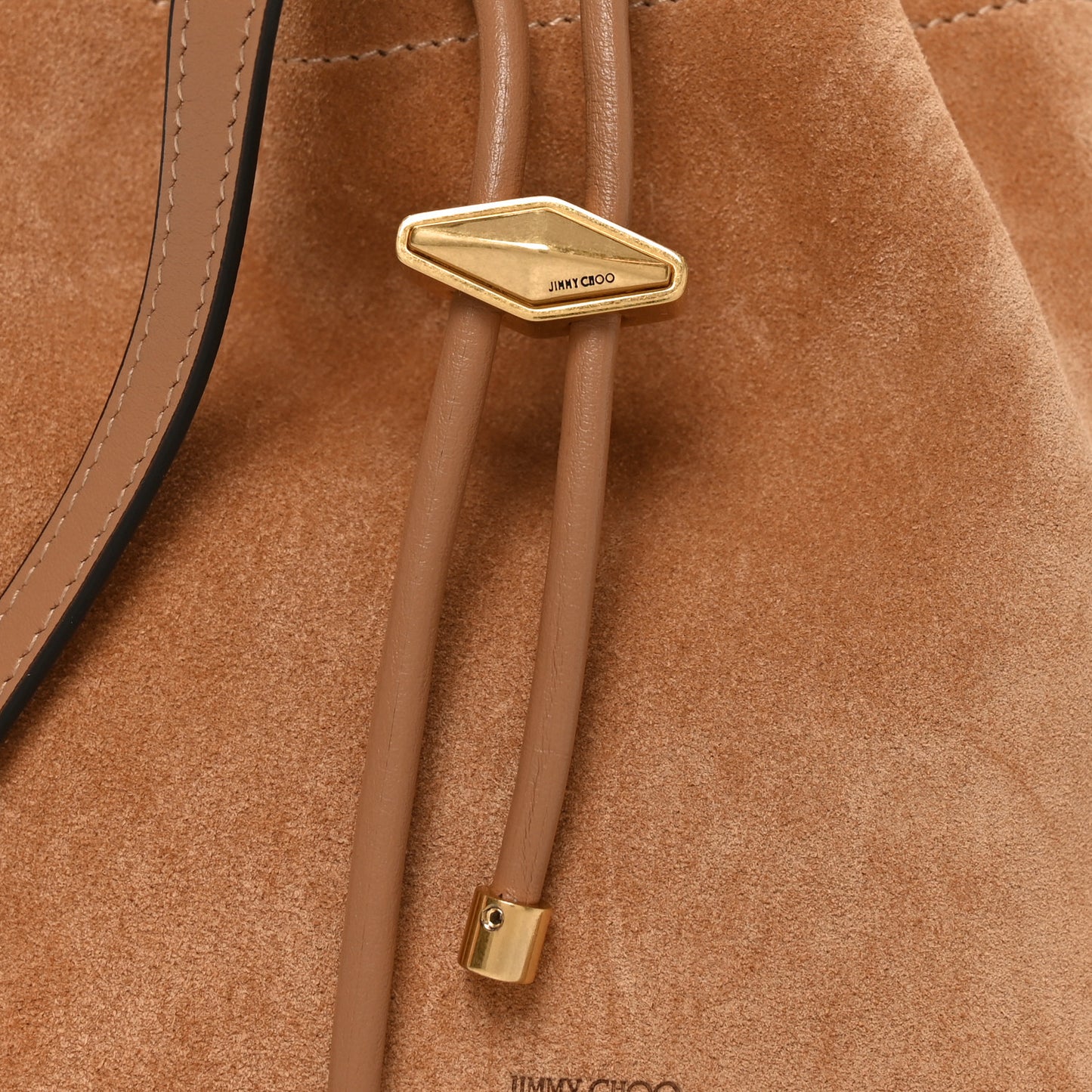 Suede Mini Fringe Tassel Bag Toffee