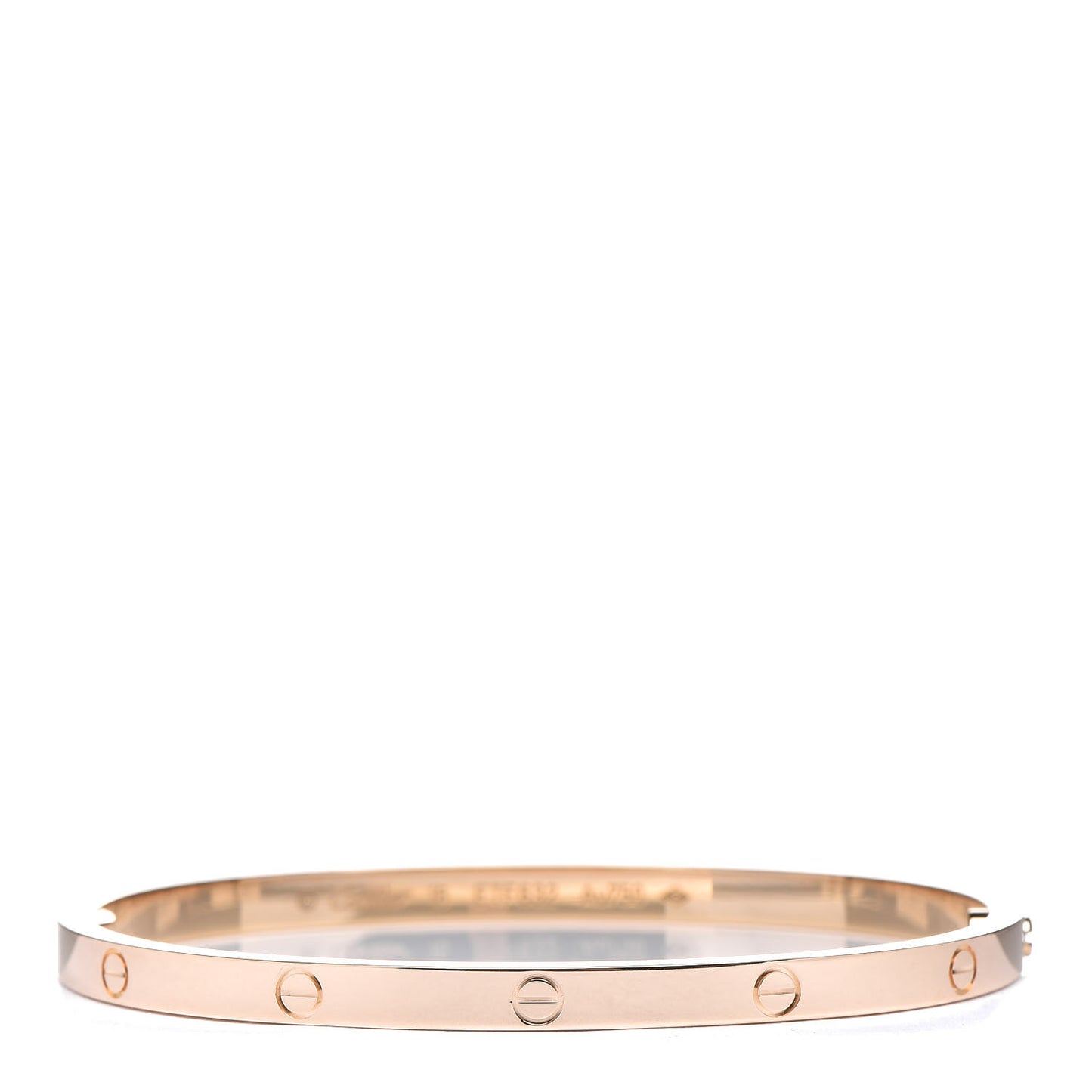 18K Yellow Gold Small LOVE Bracelet 16