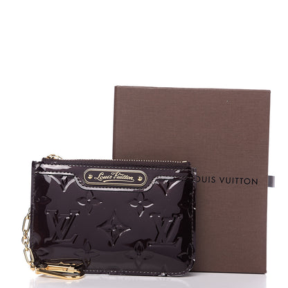 Louis Vuitton Vernis Key Pouch Amarante 6 of 6