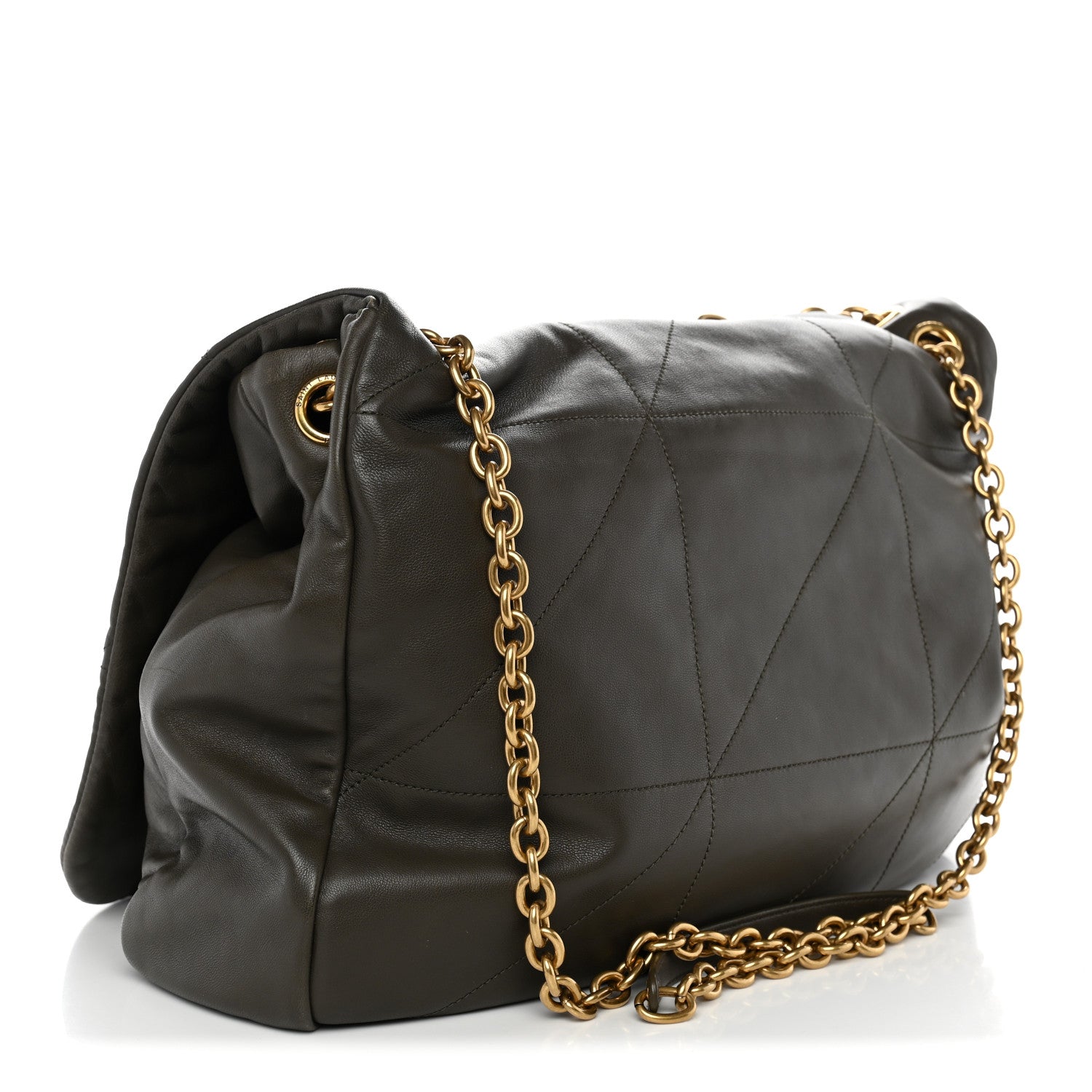 Saint Laurent Lambskin Matelasse Monogram Large Jamie 4.3 Light Musk 2 of 9