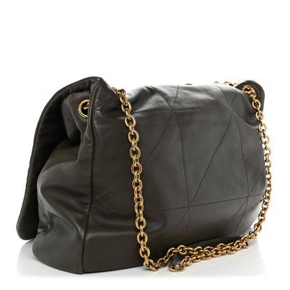 Saint Laurent Lambskin Matelasse Monogram Large Jamie 4.3 Light Musk 2 of 9