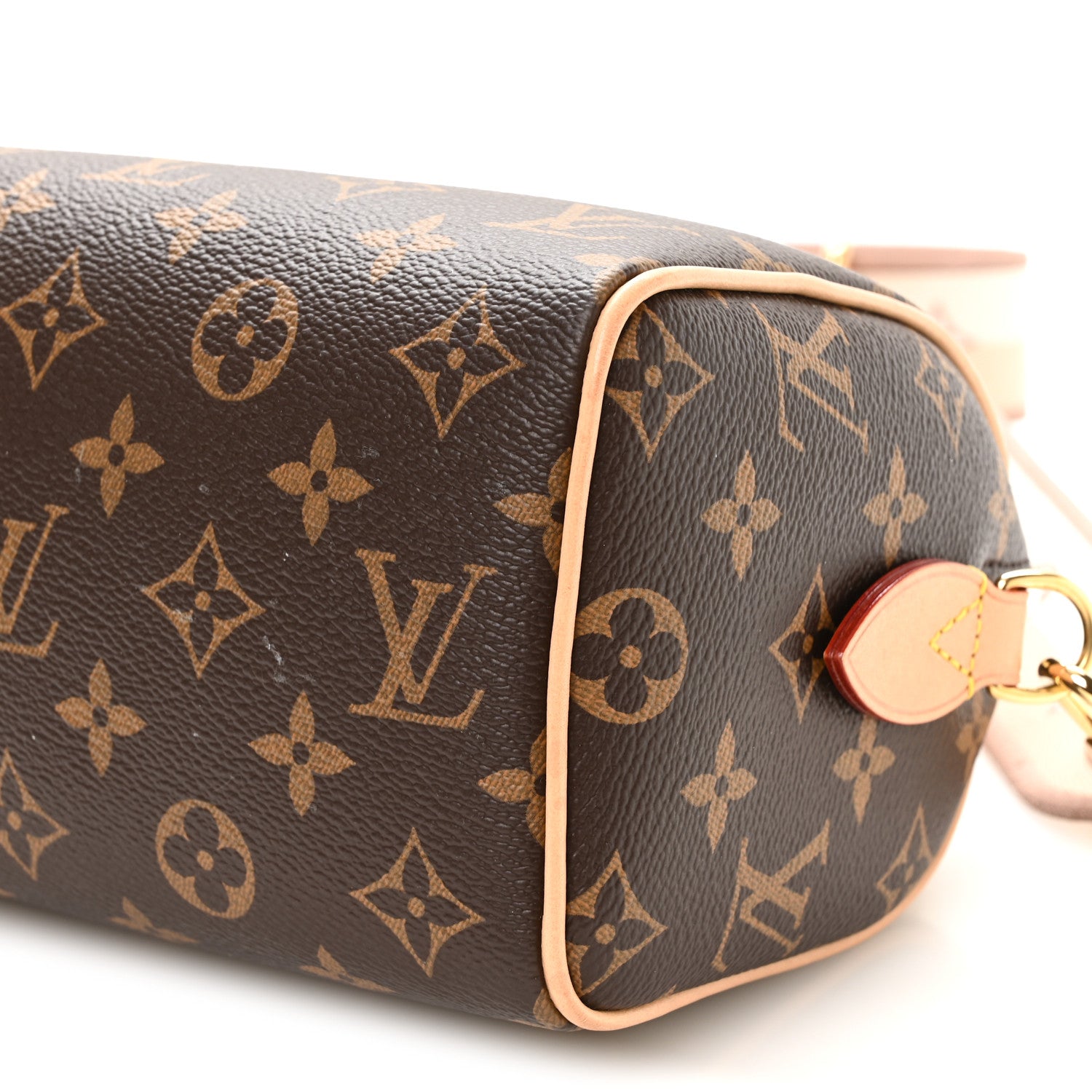 Louis Vuitton Monogram Speedy Bandouliere 20 Beige 9 of 10