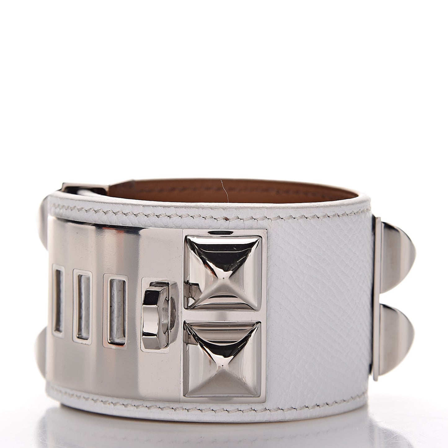 Epsom Collier de Chien CDC Bracelet T2 White