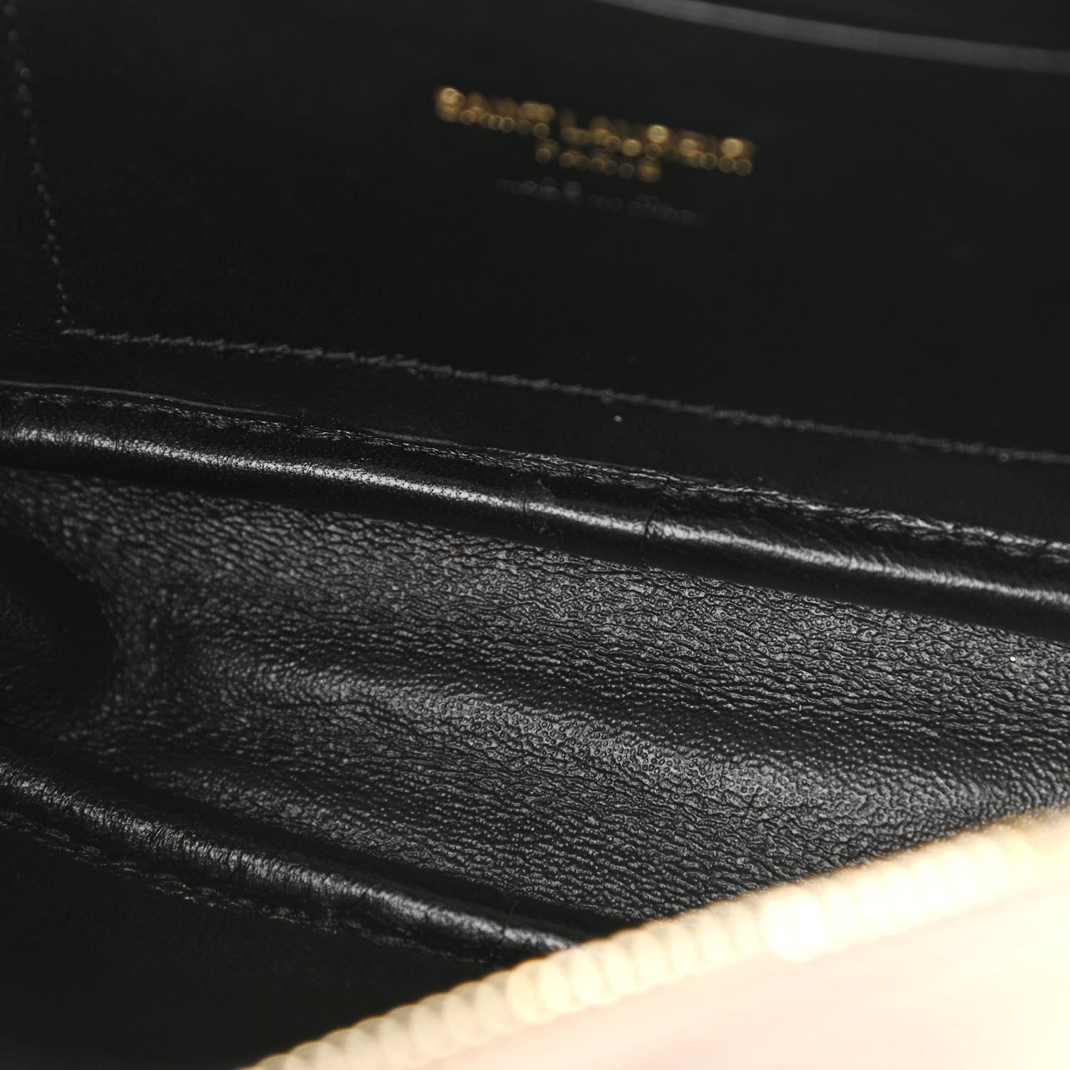 Saint Laurent Grain De Poudre Matelasse Monogram Mini Lou Camera Bag Dark Beige 11 of 12