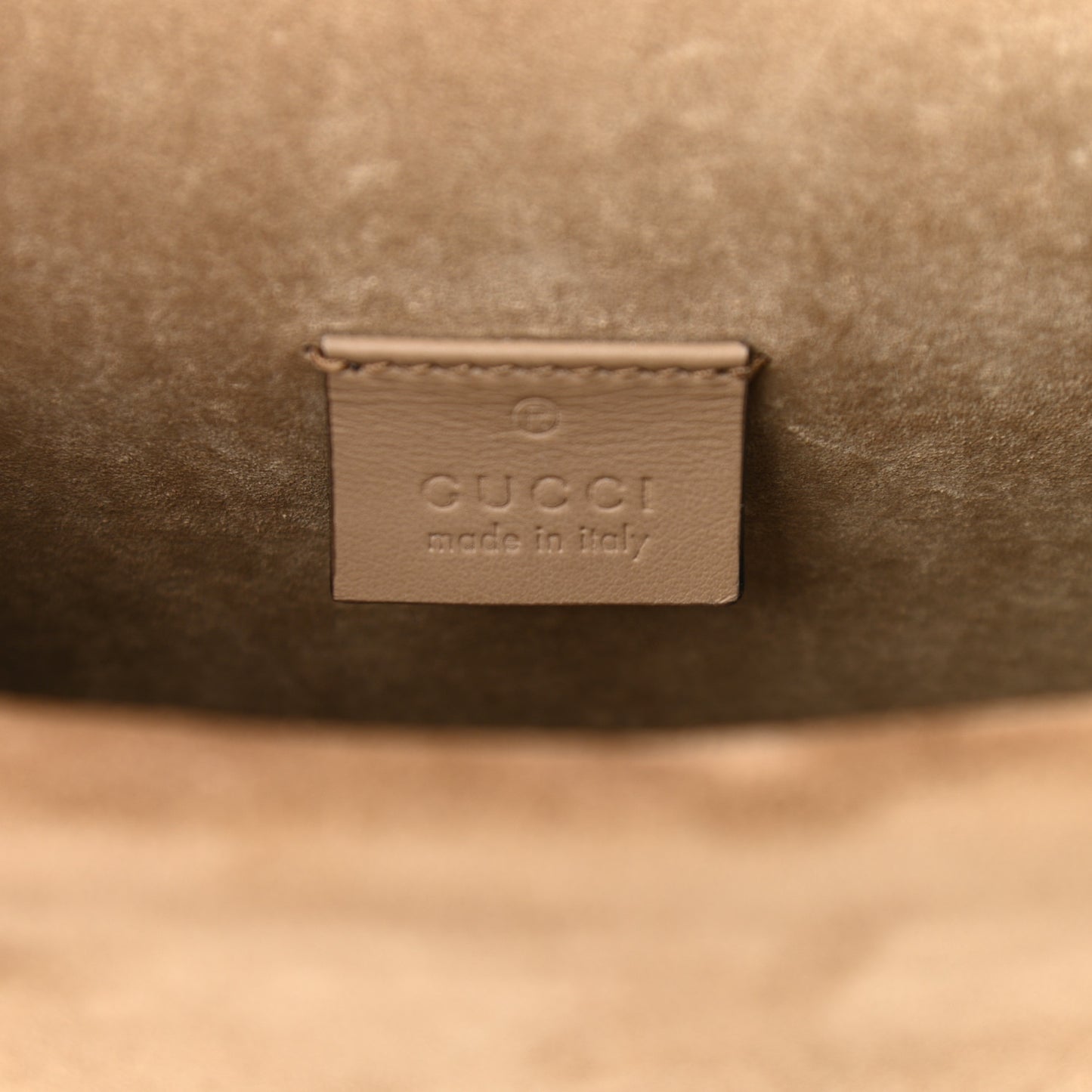 GG Supreme Monogram Mini Dionysus Shoulder Bag Taupe