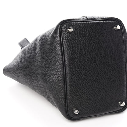 Hermes Taurillon Clemence Picotin Lock 18 PM Black 8 of 10