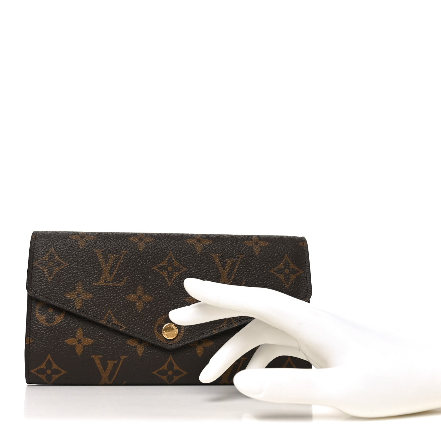 Louis Vuitton Monogram Sarah Wallet NM 2 of 7