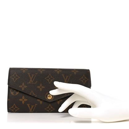 Louis Vuitton Monogram Sarah Wallet NM 2 of 7