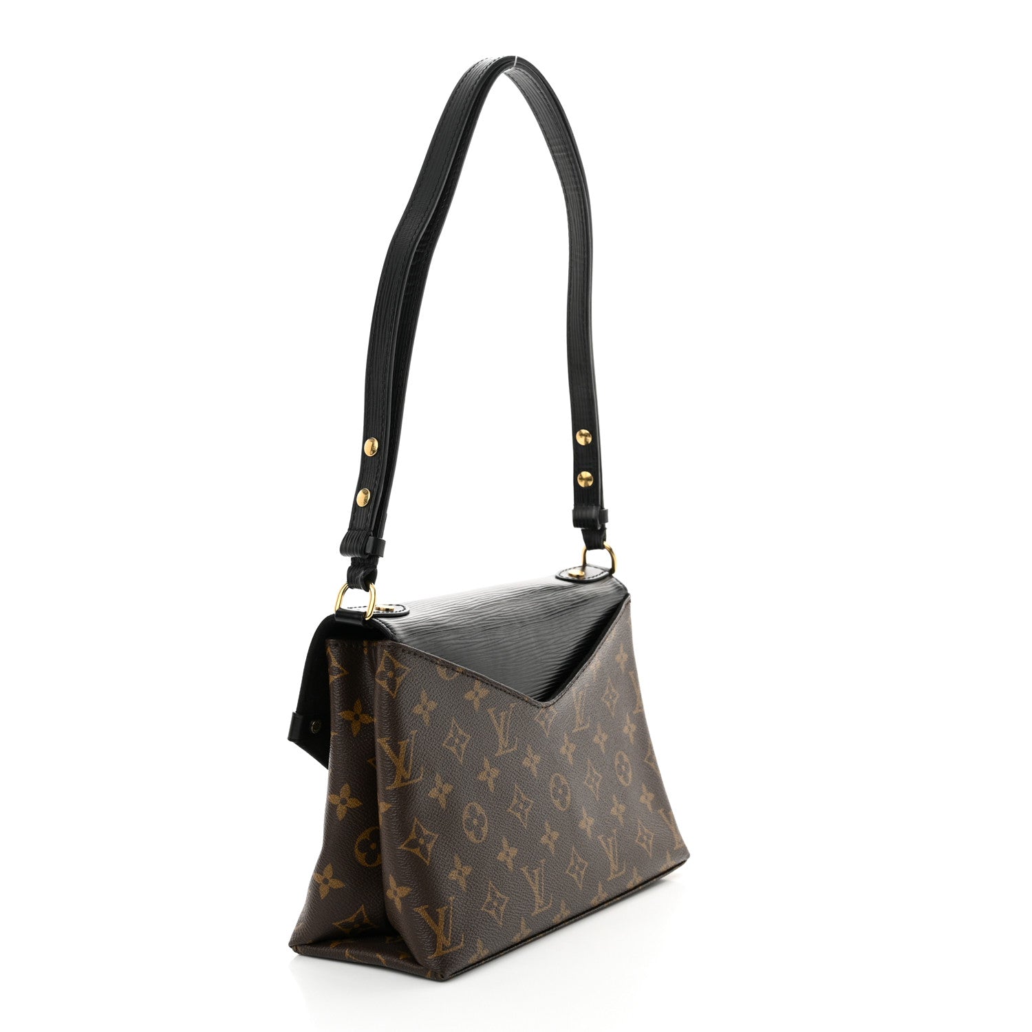 Louis Vuitton Epi Monogram Saint Michel Black 3 of 10