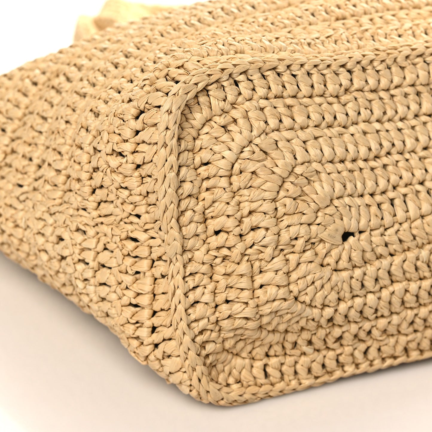 Raffia Rive Gauche Tote Natural