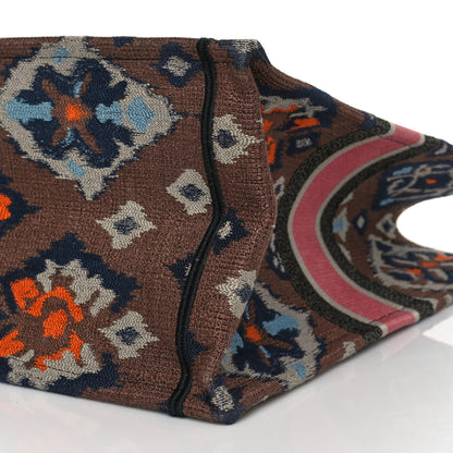 Christian Dior Canvas Embroidered Large Broderie Dior Flowers Book Tote Multicolor 10 of 11