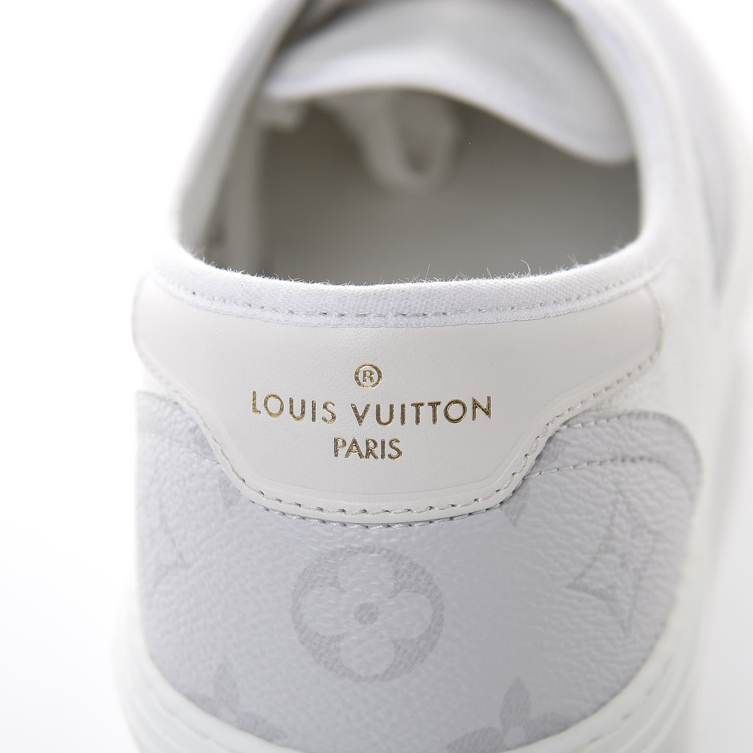 Louis Vuitton Monogram Trocadero Sneakers 10 White 6 of 10