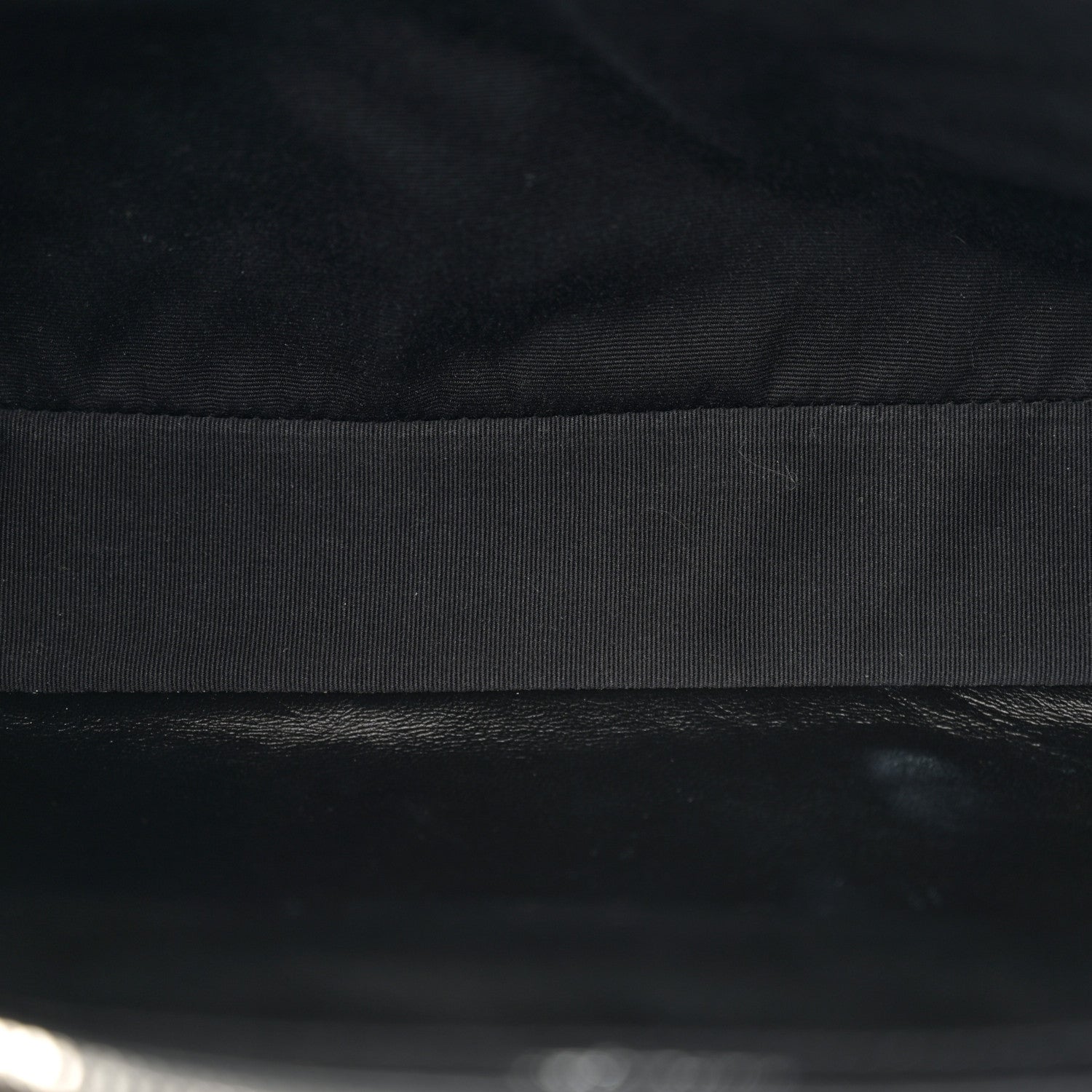 Saint Laurent Sheepskin Matelasse Chevron Monogram Large College Satchel Black 5 of 11