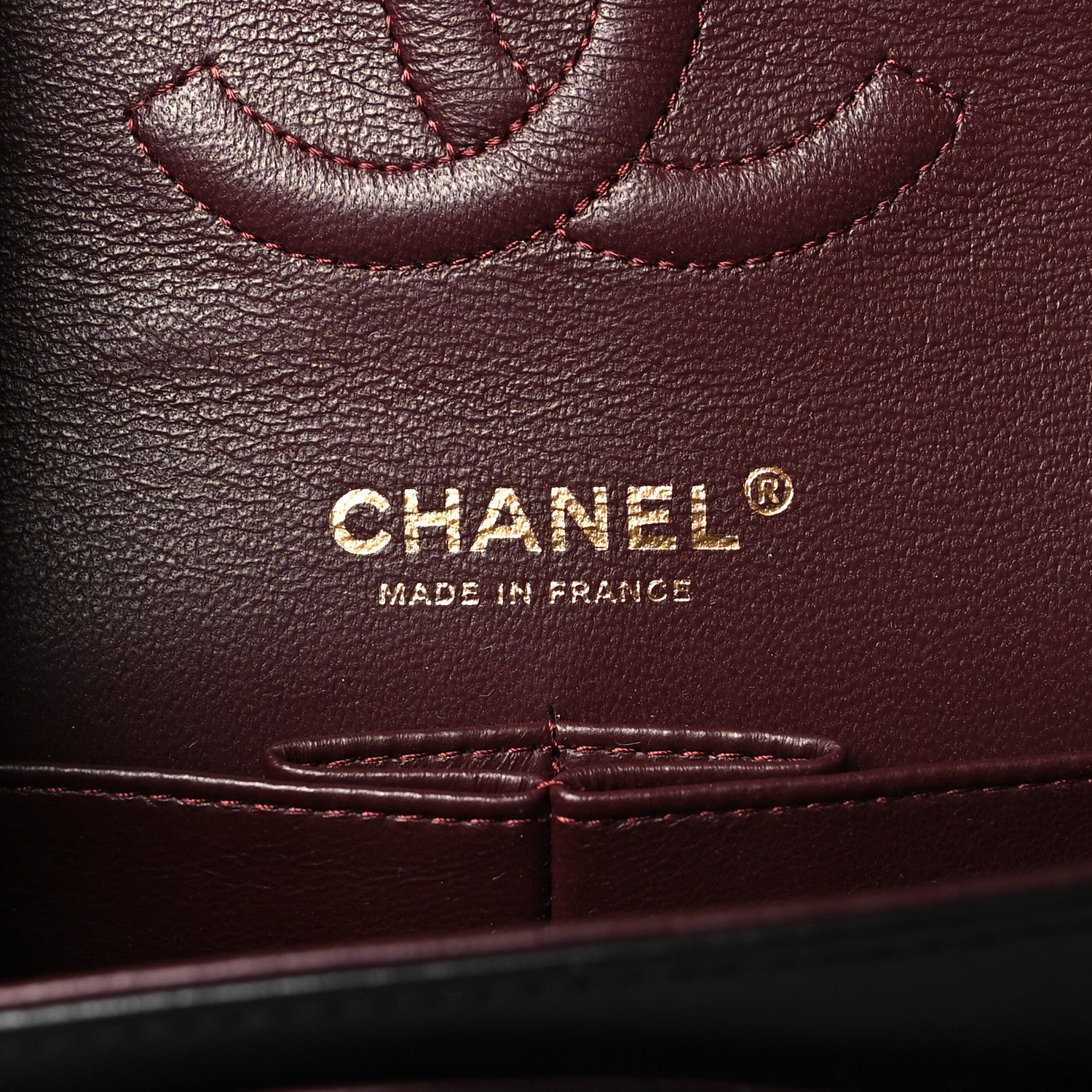 Chanel Lambskin Quilted Medium Double Flap Black 6 of 12