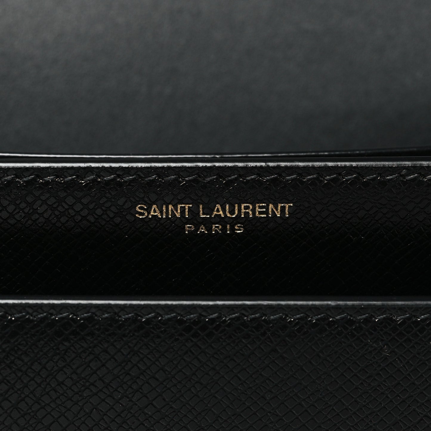 Coated Bark Calfskin Medium Monogram Sunset Black