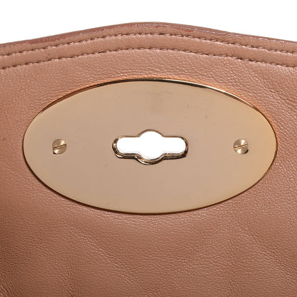 Mulberry Nappa Quilted Medium Alexa Deer Brown 9 of 12
