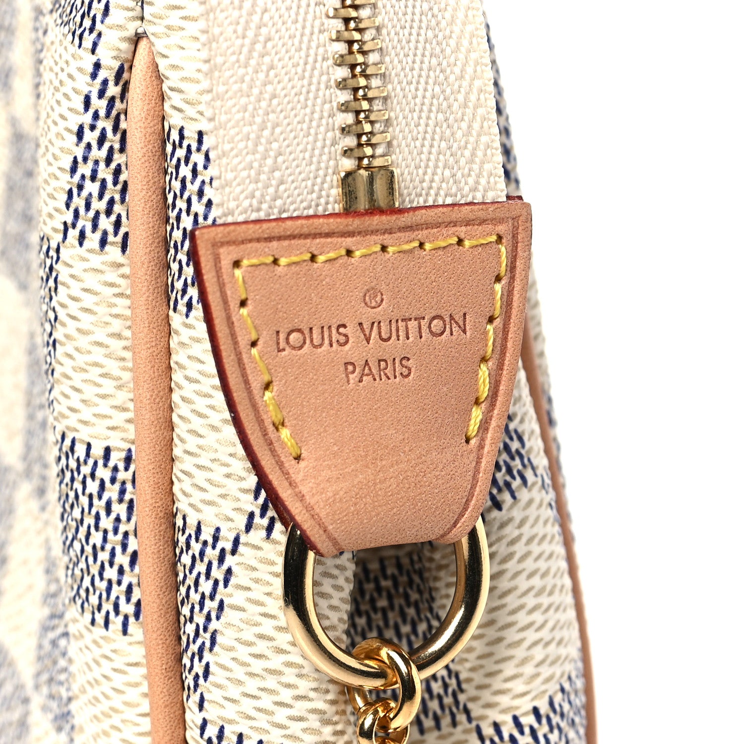 Louis Vuitton Damier Azur Eva Clutch 6 of 11