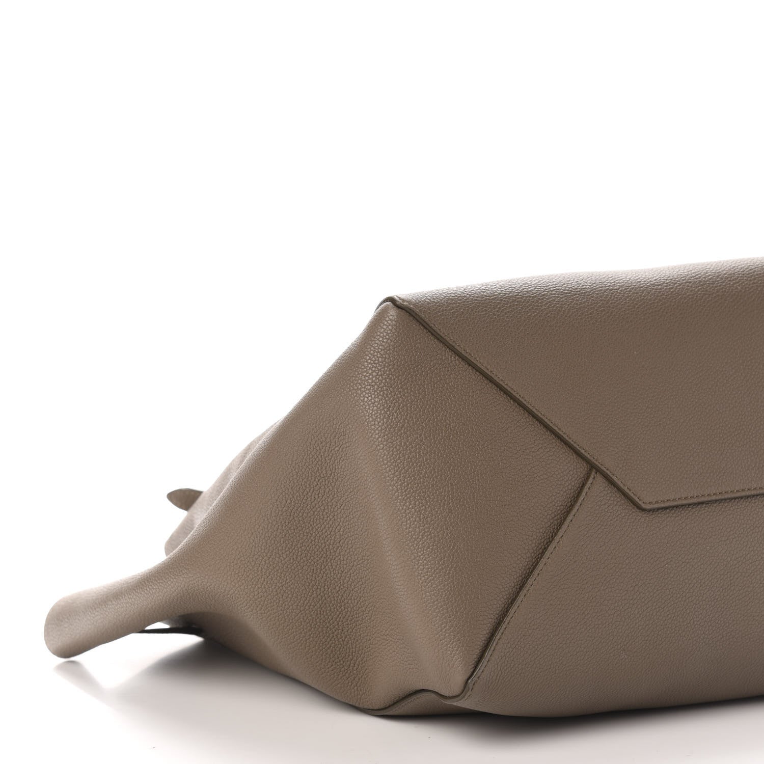 Celine Soft Grained Calfskin Small Belt Cabas Phantom Taupe 8 of 11