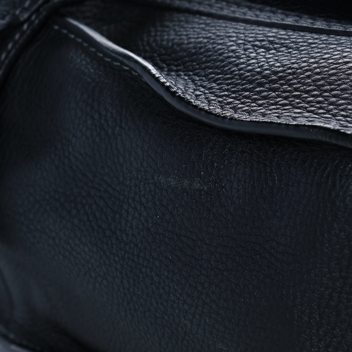 Calfskin Medium Marcie Satchel Black