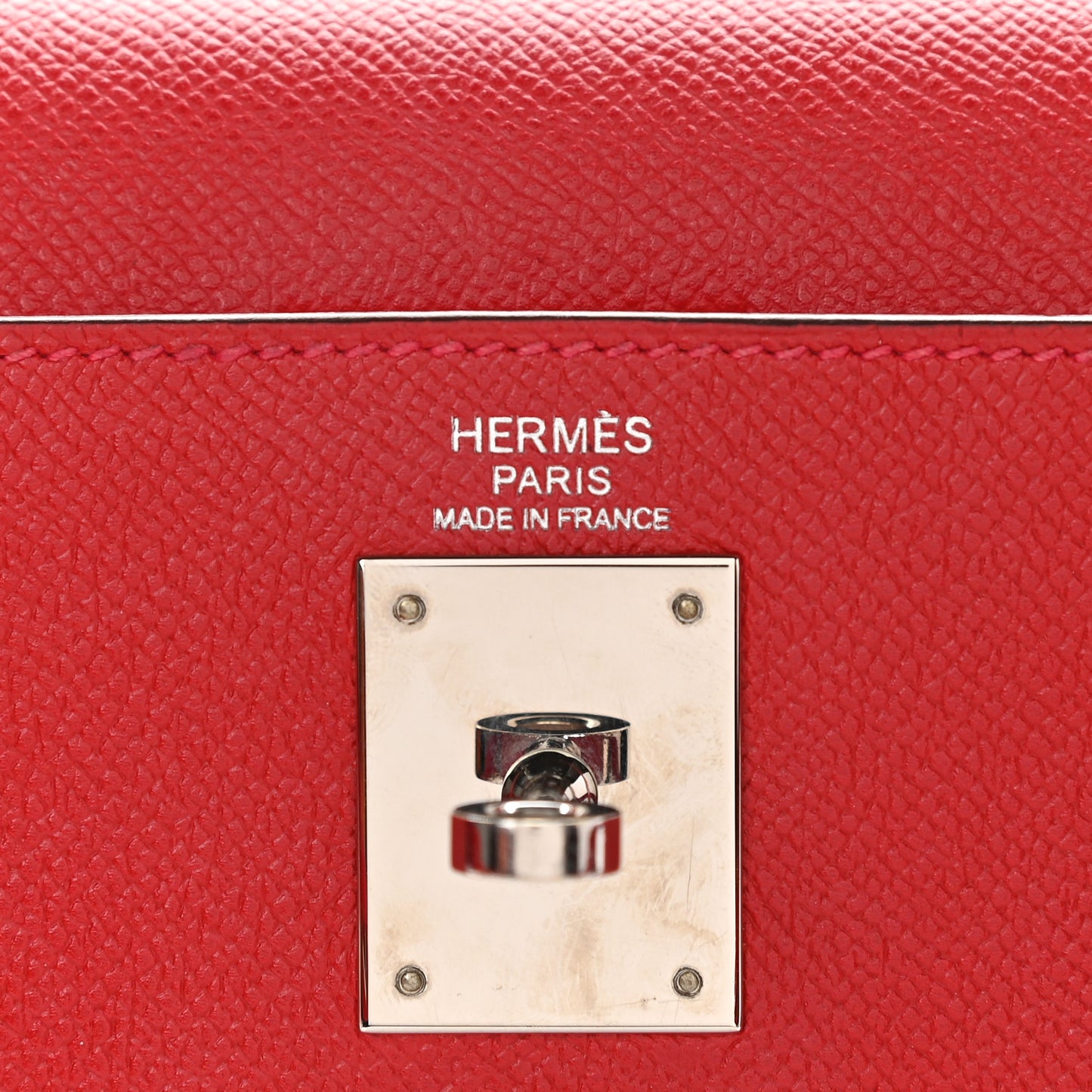 Epsom Kelly Sellier 32 Rouge Casaque