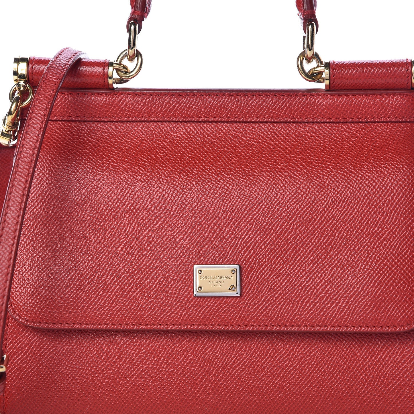 Dauphine Small Miss Sicily Satchel Dark Red