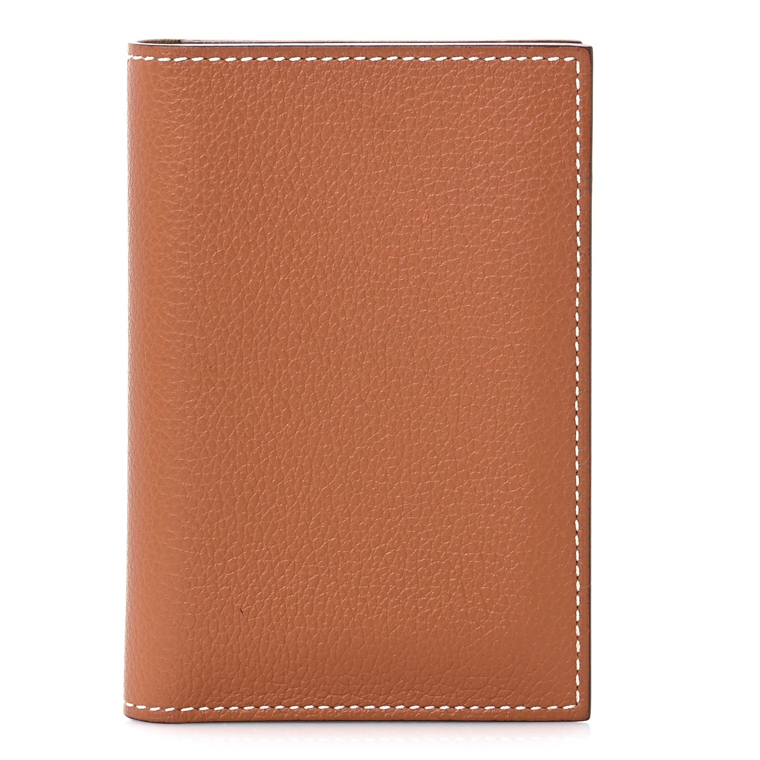 Hermes Evercolor MC2 Euclide Card Holder Case Gold 1 of 9