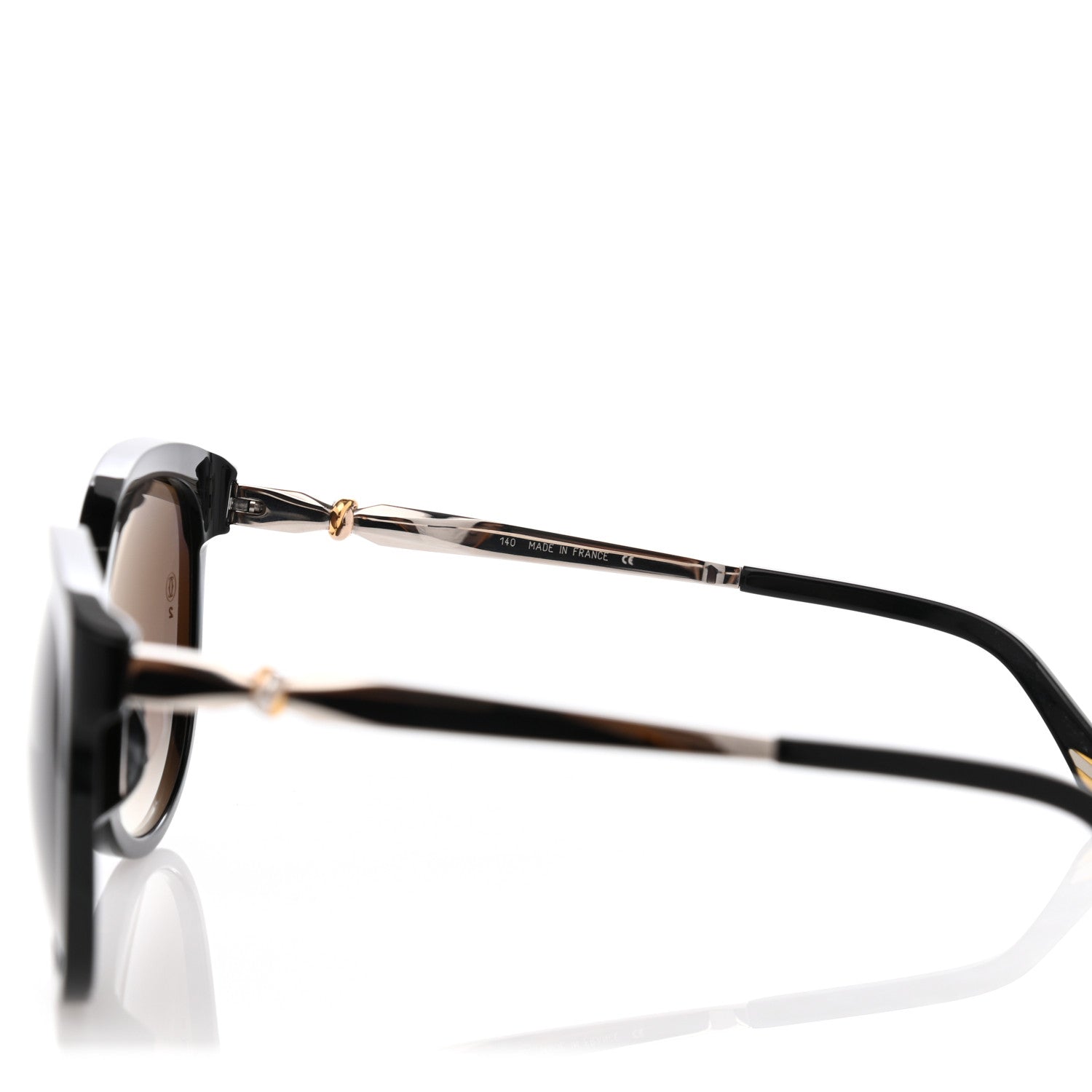 Cartier Panthere De Cartier Sunglasses Black 9 of 16