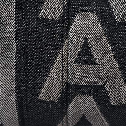 Marc Jacobs Denim Jacquard Medium The Monogram Tote Bag Denim Blue 15 of 18