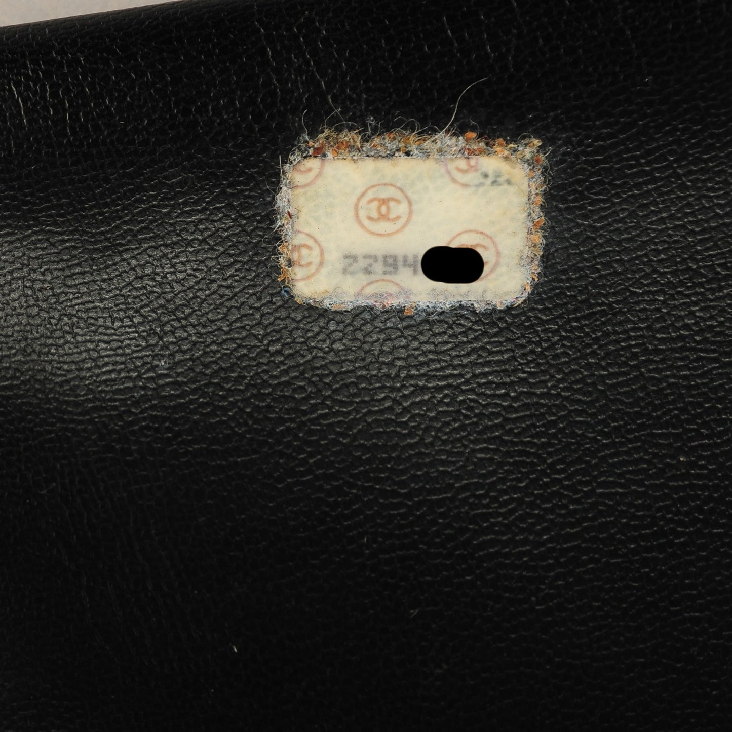Caviar Quilted Shoulder Bag Black
