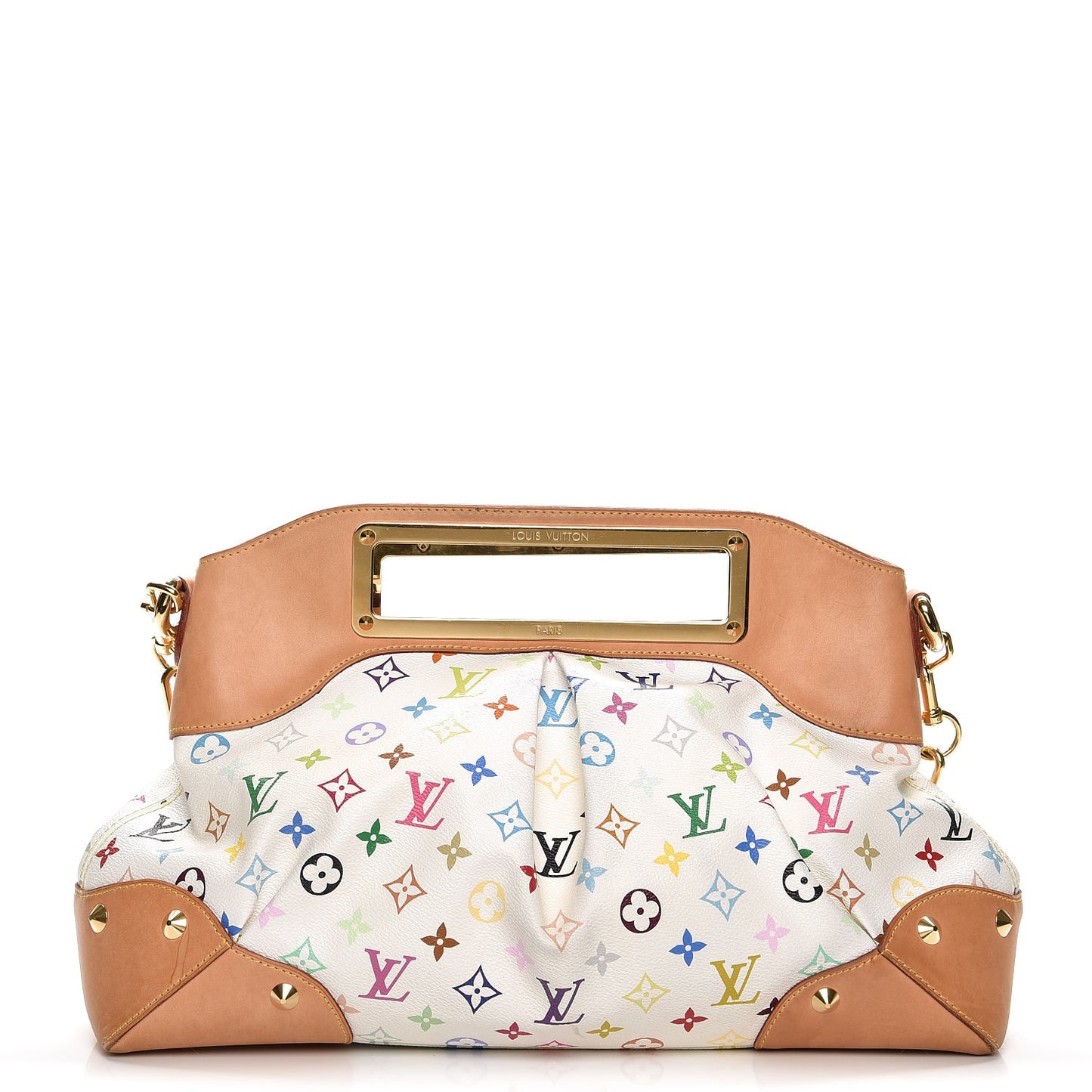 Monogram Multicolor Judy GM White