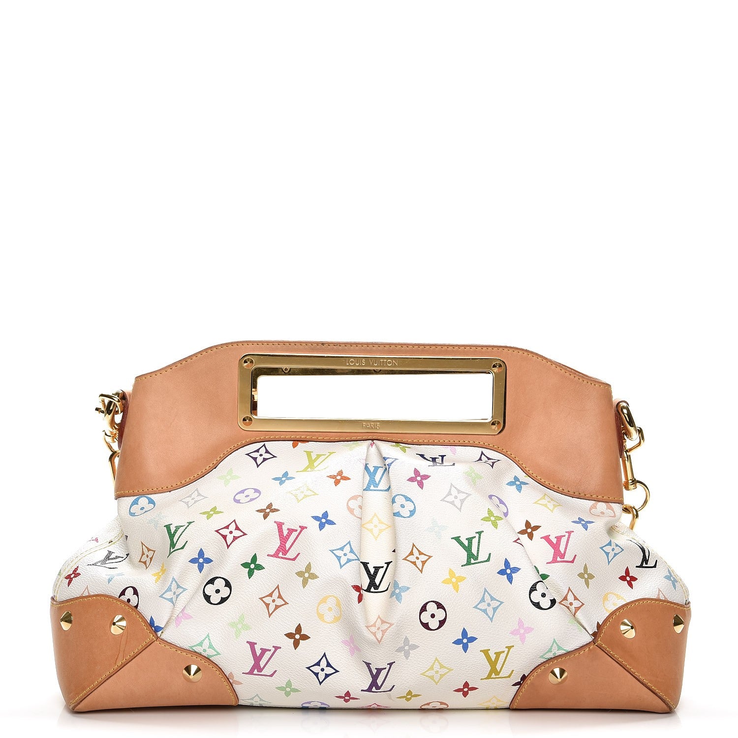 Louis Vuitton Monogram Multicolor Judy GM White 1 of 14