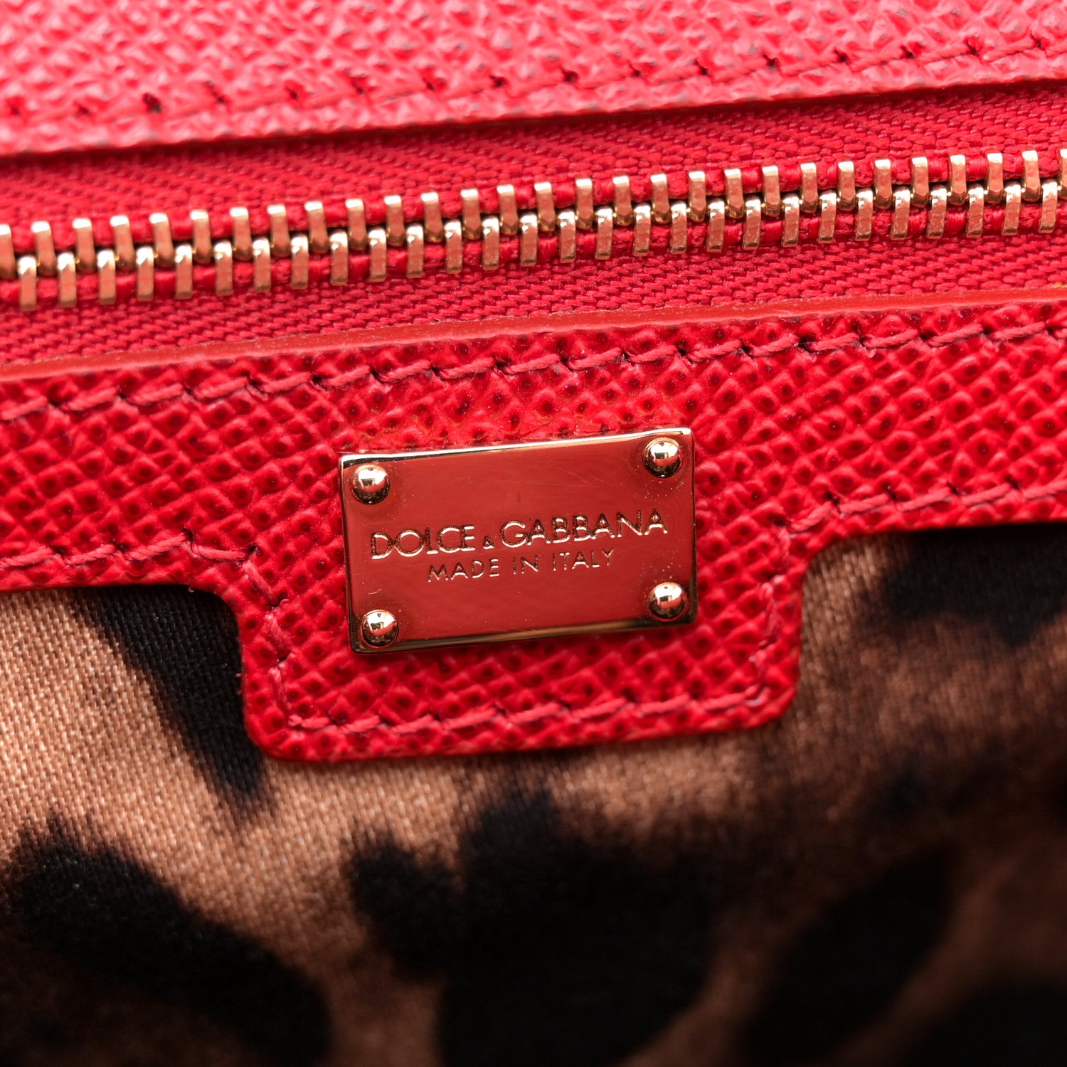 Dolce & Gabbana Dauphine Large Miss Sicily Satchel Dark Red 5 of 11