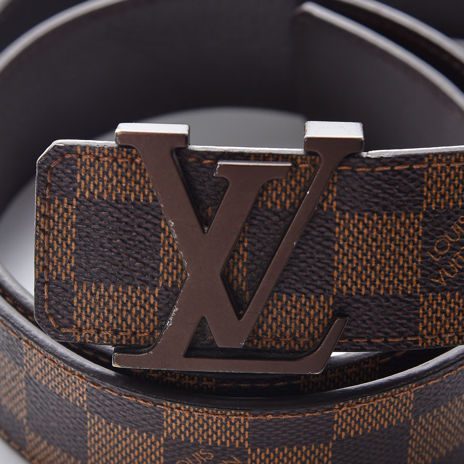 Louis Vuitton Damier Ebene 40mm LV Initiales Belt 100 40 4 of 9