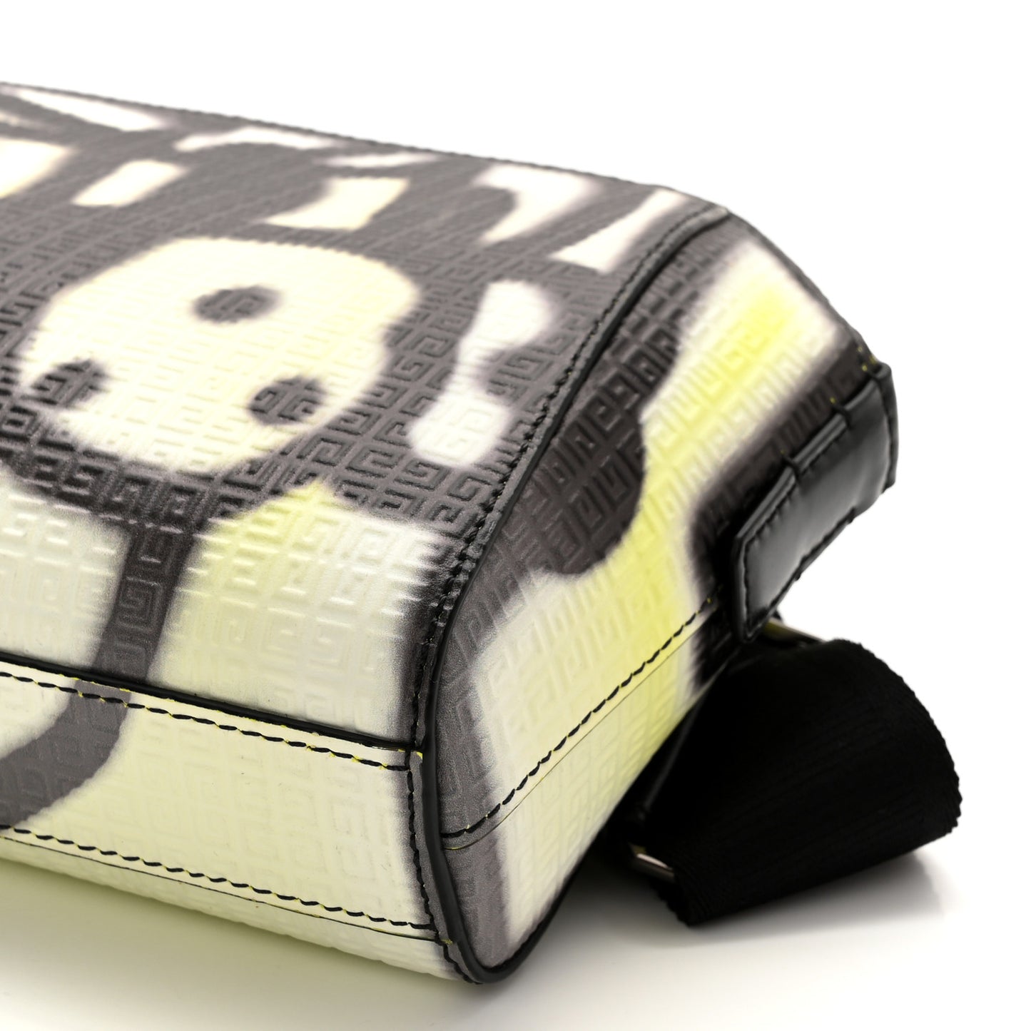 x Chito Calfskin 4G Embossed Antigona U Crossbody Bag Fluo Yellow
