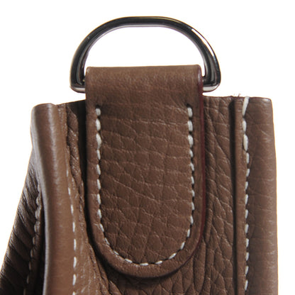 Hermes Taurillon Clemence Evelyne III PM Etoupe 9 of 14