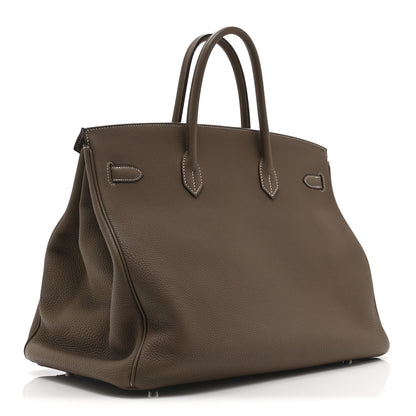 Hermes Togo Birkin 40 Etoupe 3 of 12