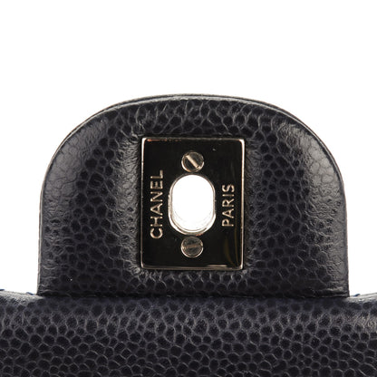 Chanel Caviar Quilted Mini Square Flap Navy 6 of 10