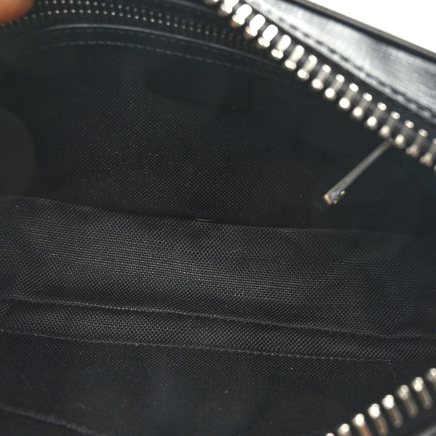Soft GG Supreme Monogram Web Belt Bag Black Grey