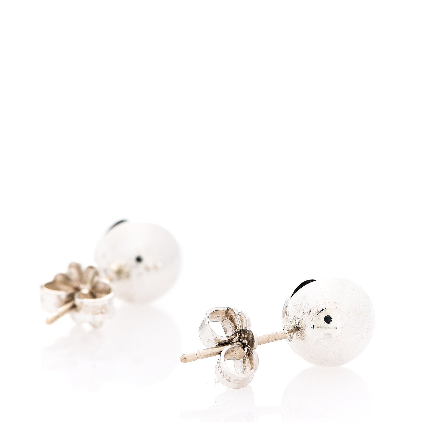 Sterling Silver 8mm HardWear Ball Earrings