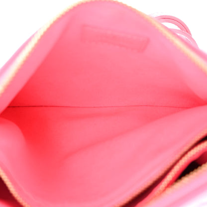Louis Vuitton Calfskin Embossed Monogram Coussin BB Rose Fluo 5 of 12