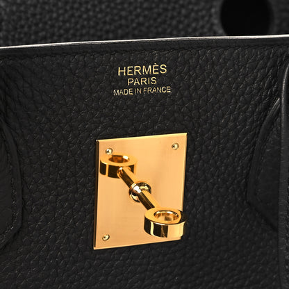 Hermes Togo Birkin 30 Black 5 of 13