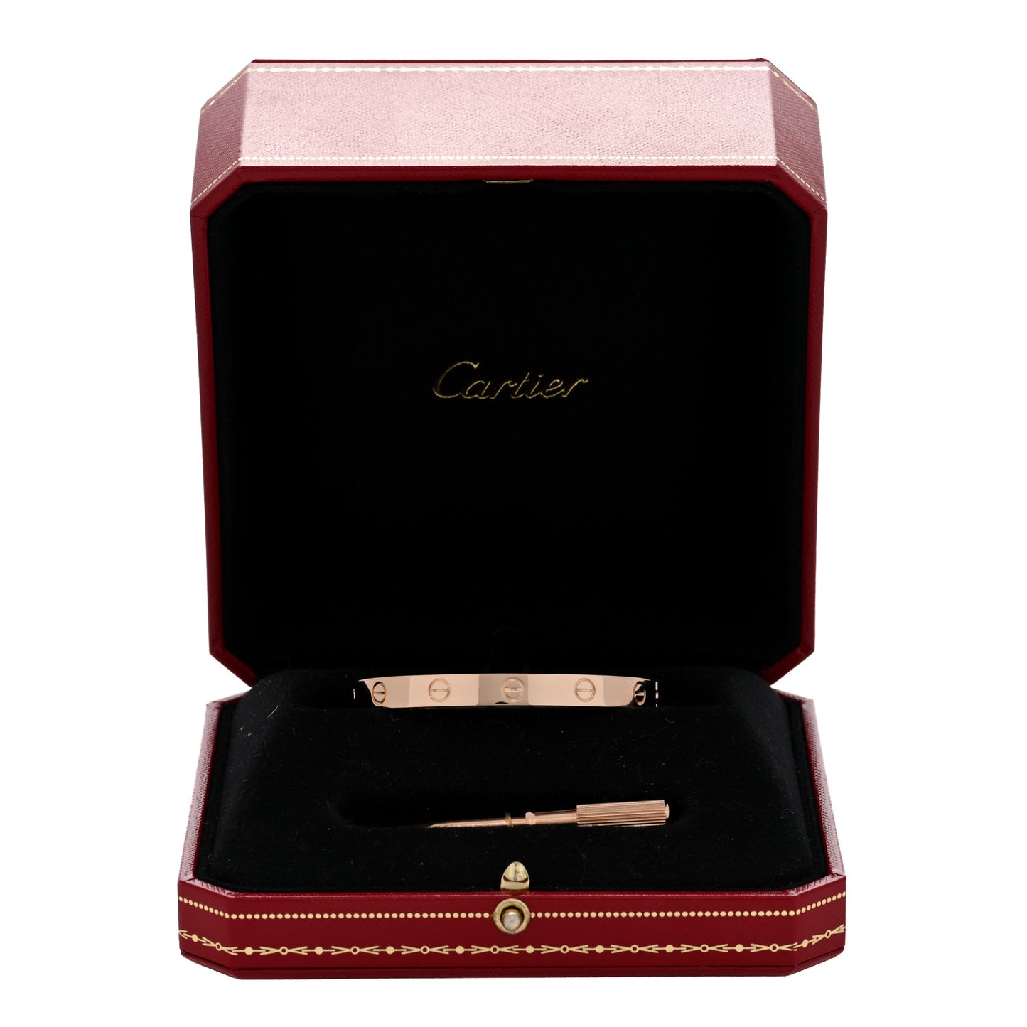 18K Pink Gold LOVE Bracelet 16