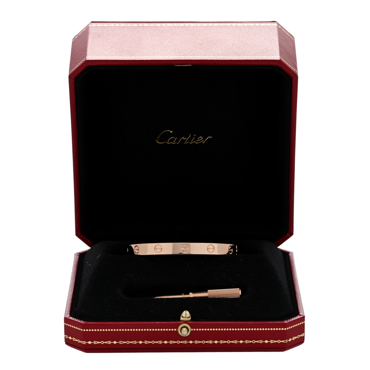 Cartier 18K Pink Gold LOVE Bracelet 16 5 of 5