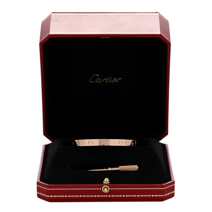 Cartier 18K Pink Gold LOVE Bracelet 16 5 of 5