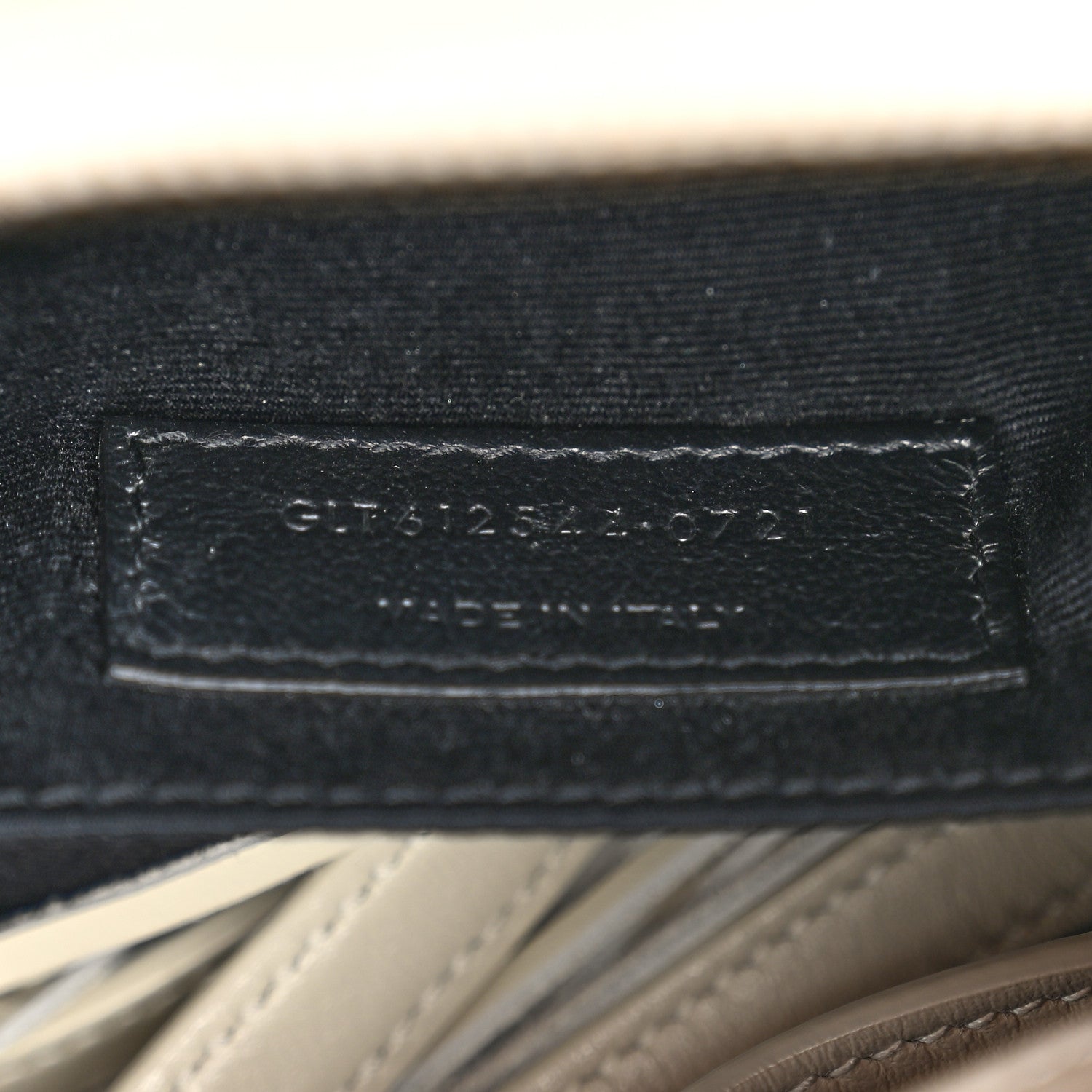 Saint Laurent Calfskin Matelasse Monogram Lou Camera Bag Crema Soft 7 of 12