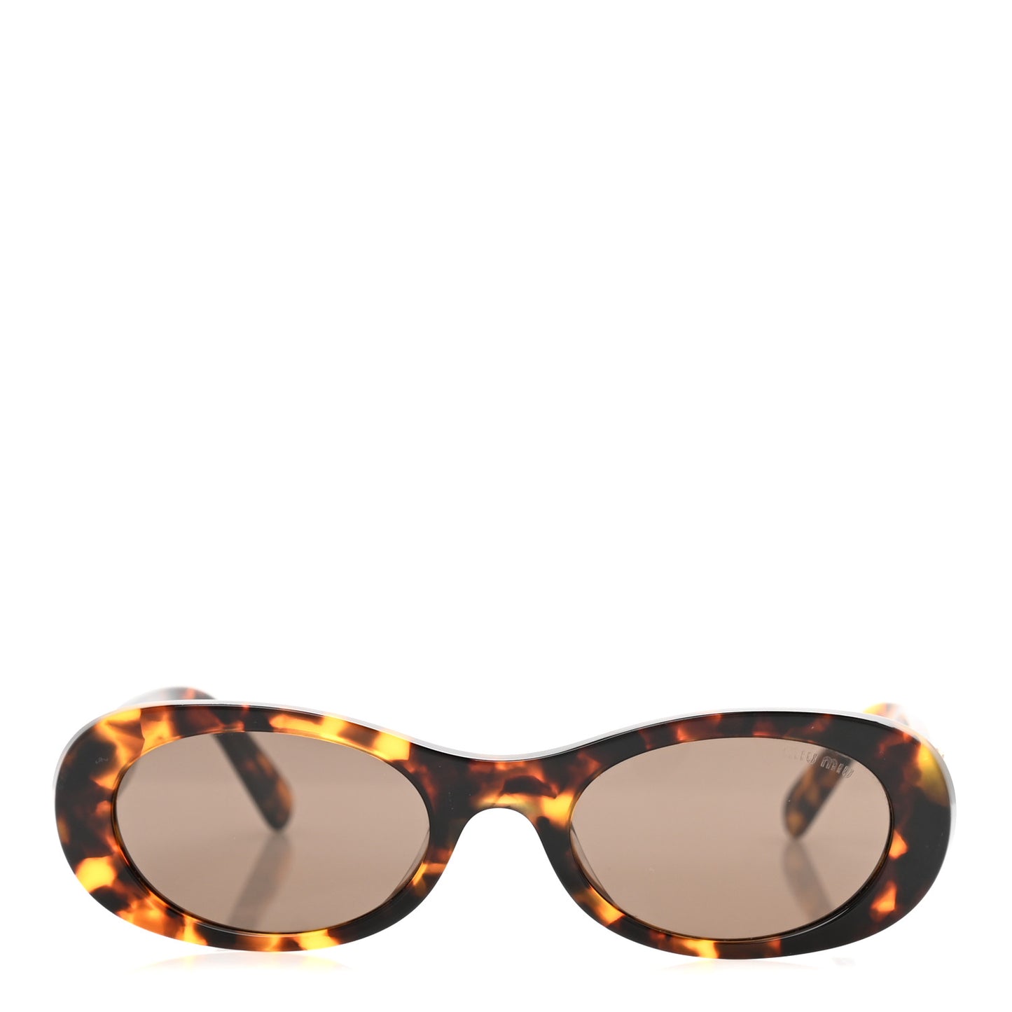 Acetate Oval Sunglasses SMU 06Z Tortoise