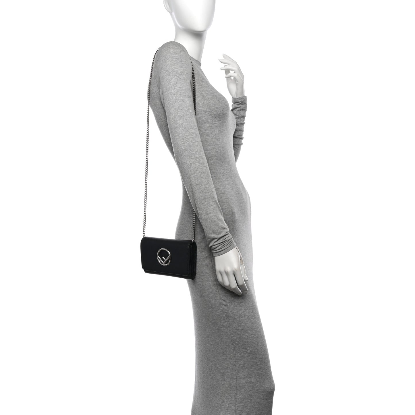 Vitello Cruise F is Fendi Wallet On Chain Black