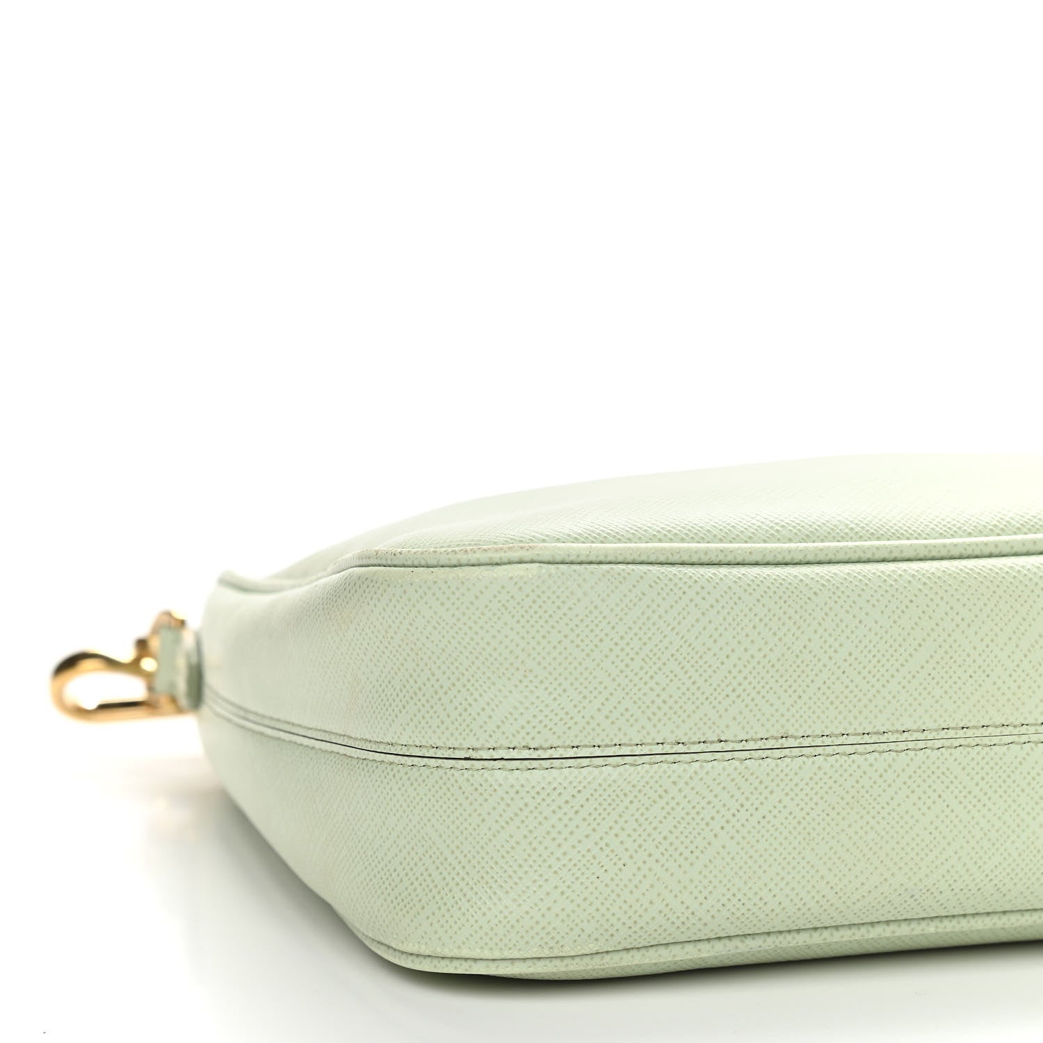 Prada Saffiano Lux Re-Edition 2005 Shoulder Bag Acqua 12 of 19