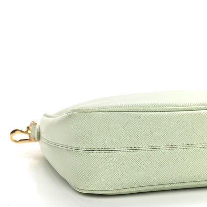 Prada Saffiano Lux Re-Edition 2005 Shoulder Bag Acqua 12 of 19