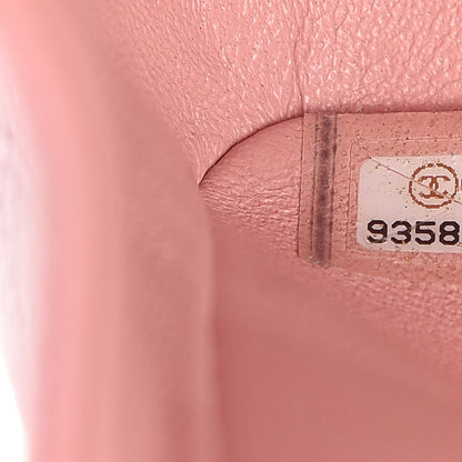 Chanel Caviar Quilted Medium Double Flap Pink 7 of 11